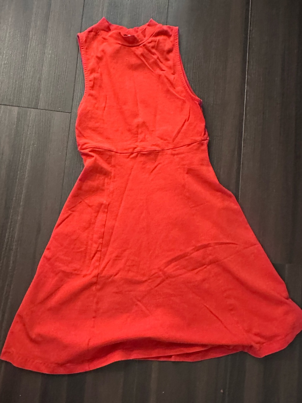 Sleeveless Red Mini Dress ASOS